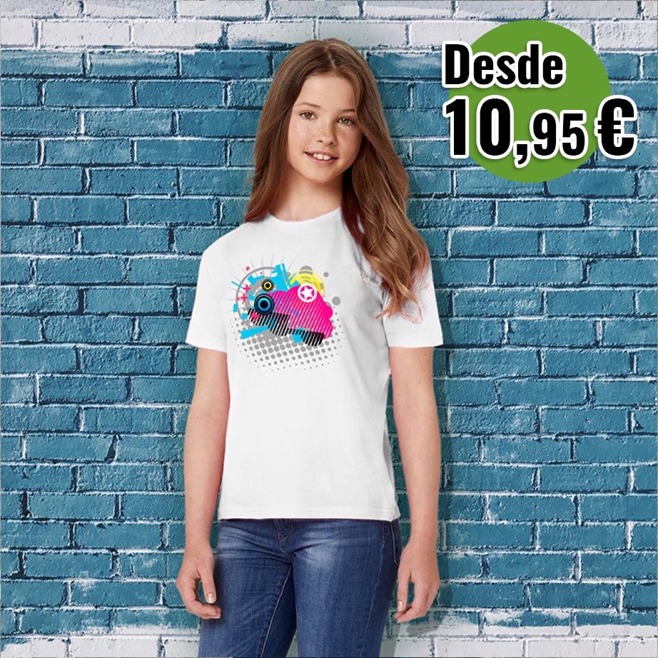 camiseta de niño personalizada