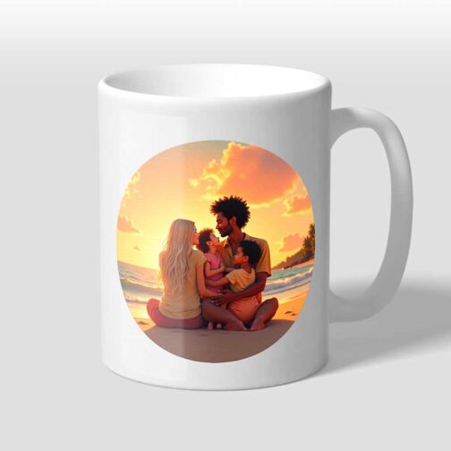 taza personalizada a 1 cara