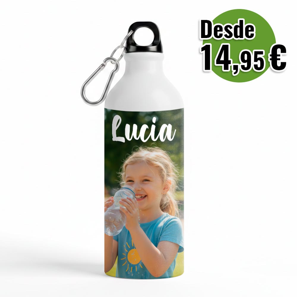 botella de aluminio personalizada