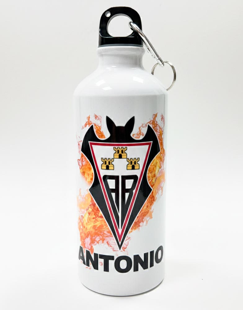 botella personalizada del Albacete balonpie