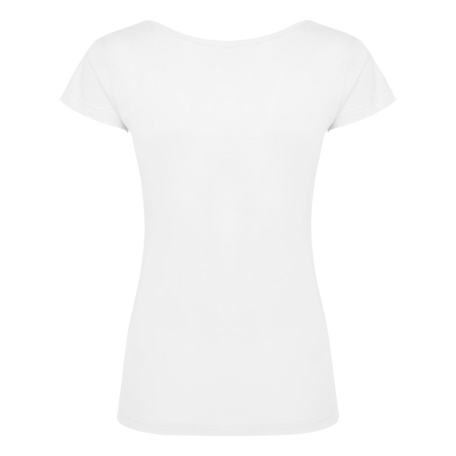 camiseta personalizada de mujer con escote