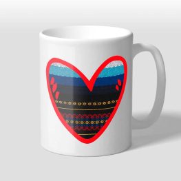 TAZA CORAZÓN MANCHEGO