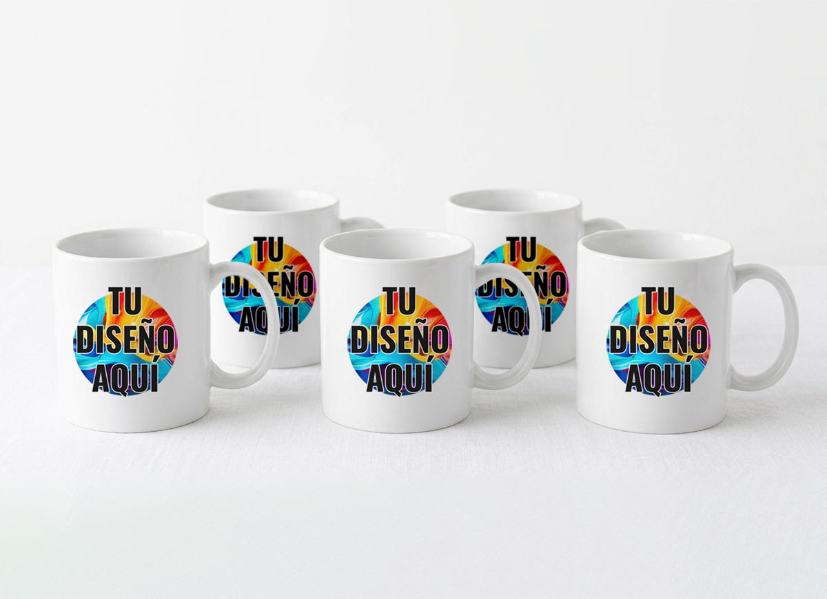 pack de tazas impresas